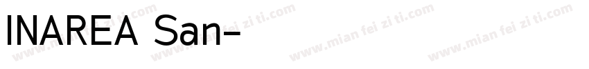 INAREA San字体转换